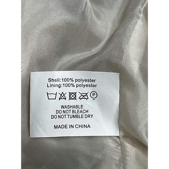 Relish Noless Jacket Womens XL Beige Faux Fur Hooded Full Zip Plush Lined Teddy - Picture 7 of 10